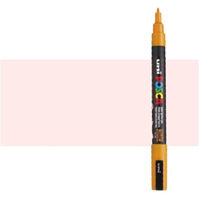 Fine art shop - Light pink (N. 51) Posca marker PC3M, round tip (0.9-1.3 mm.) | totenart.com
