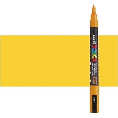 Fine art shop - Light orange (n. 54) Posca marker PC3M, round tip (0.9-1.3 mm.) | totenart.com