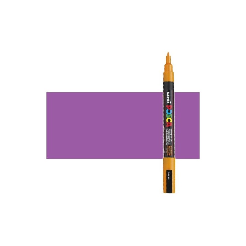 Fine art shop - Violet (N. 12) Posca marker PC3M, round tip (0.9-1.3 mm.) | totenart.com