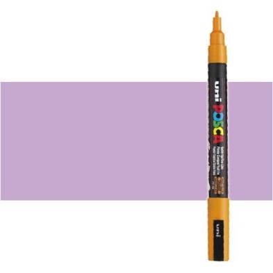 Fine art shop - Lilac (N. 34) Posca marker PC3M, round tip (0.9-1.3 mm.) | totenart.com