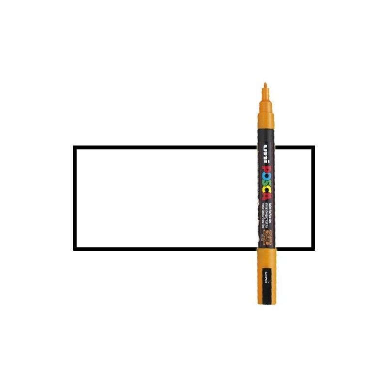 Fine art shop - White (N. 1) Posca marker PC3M, round tip (0.9-1.3 mm.) | totenart.com