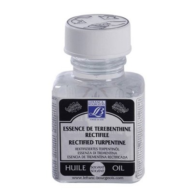 Fine art shop - Rectified turpentine Lefranc&Bourgeois (75 ml) | totenart.com