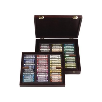  Fine art shop - Wooden box pastels Rembrandt Professional 90 uds. Landscape | totenart.com