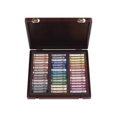  Fine art shop - Wooden box pastels Rembrandt Tradition 45 uds. Portrait | totenart.com