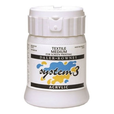 Fine art shop - SERIGRAPHY Medium System 3 Textile Medium (250 ml.) | totenart.com
