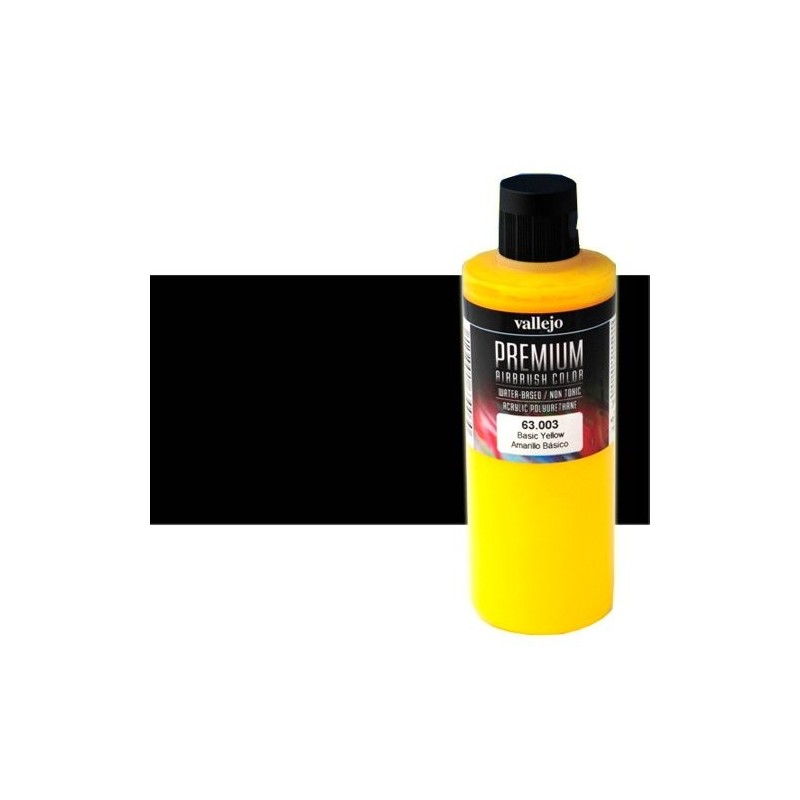  Fine art shop - Premium acrylic Vallejo Black opaque 200 ml. | totenart.com