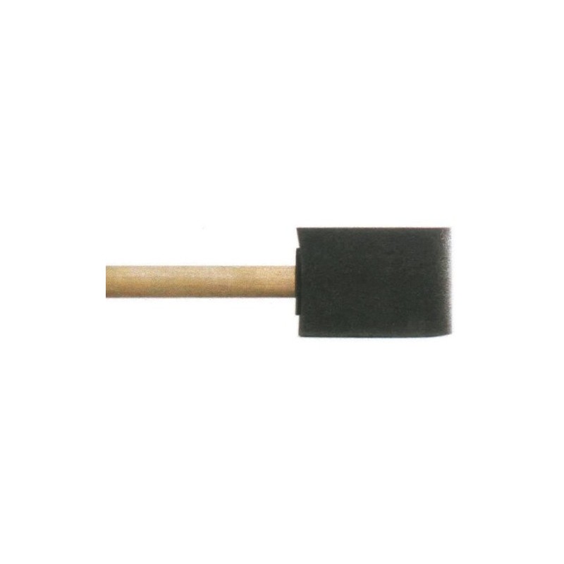  Fine art shop - Brush 7.5 cm black foam n-4 | totenart.com