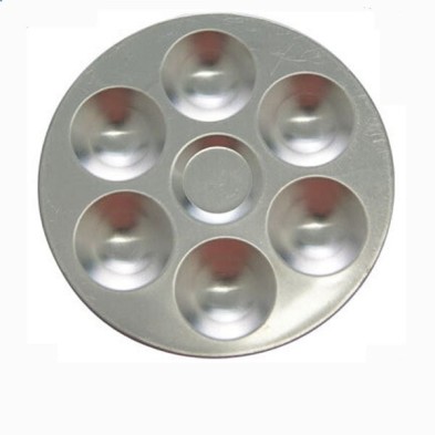Metal Round Palette, 17cm.