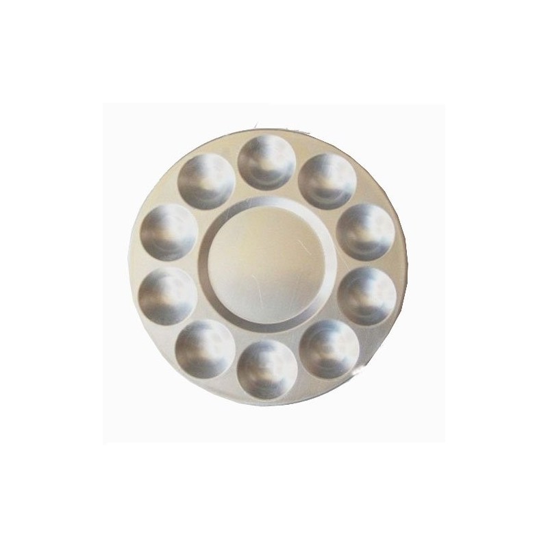  Fine art shop - Metal Round Palette, 17cm. | totenart.com