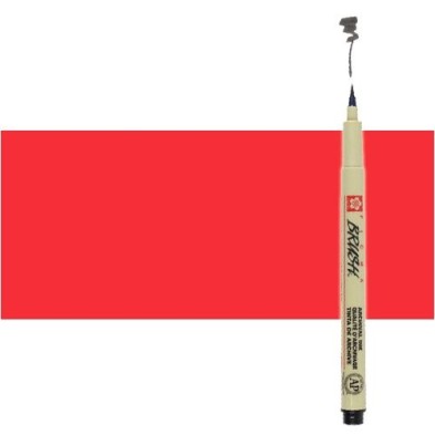 Fine art shop - Red marker Pigma Brush Sakura | totenart.com
