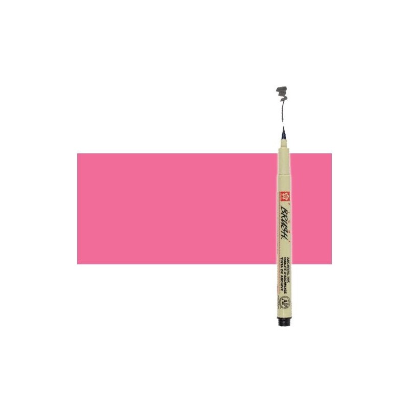 Fine art shop - Pink marker Pigma Brush Sakura | totenart.com
