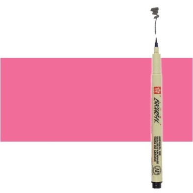Fine art shop - Pink marker Pigma Brush Sakura | totenart.com