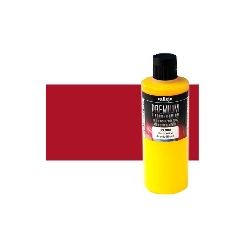  Fine art shop - Premium acrylic Vallejo Bright red opaque 200 ml. | totenart.com