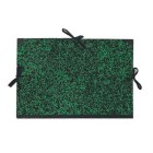  Fine art shop - Drawing folder 26x33 cm., Green ribbons | totenart.com
