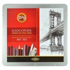  Fine art shop - Assorted drawing Metal box Giocconda 24p. | totenart.com