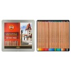  Fine art shop - Pastel Pencils metal box Giocconda Koh-i-Noor (24 colours) | totenart.com