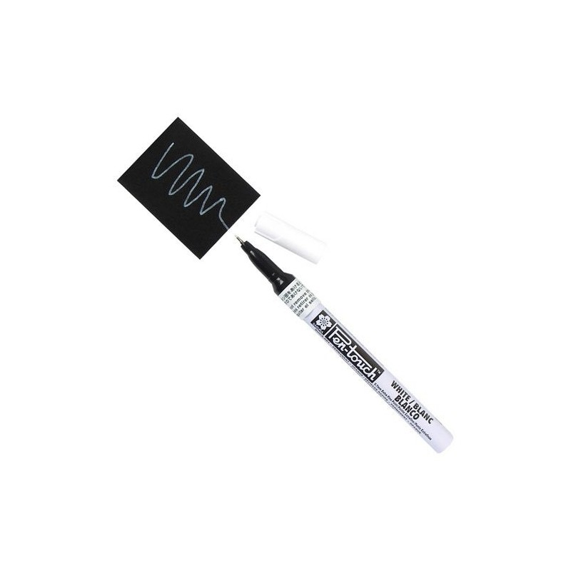 Fine art shop - White marker Pen-touch extra fine Sakura | totenart.com