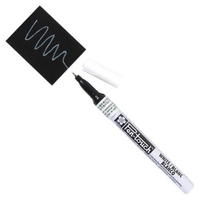 Fine art shop - White marker Pen-touch extra fine Sakura | totenart.com