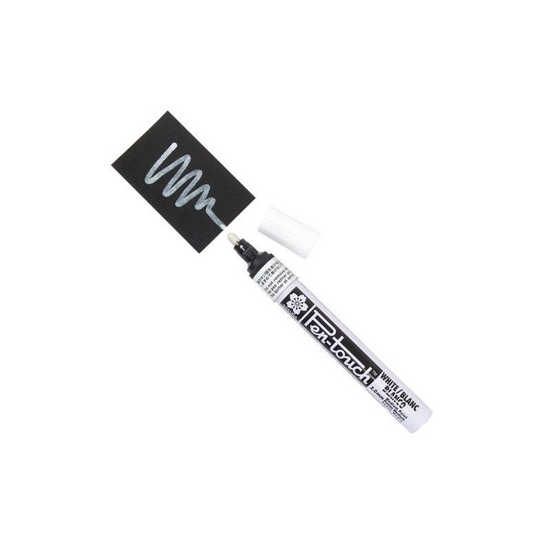Fine art shop - White marker Pen-touch medium Sakura | totenart.com