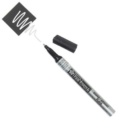 Fine art shop - Silver marker Pen-touch fine Sakura | totenart.com