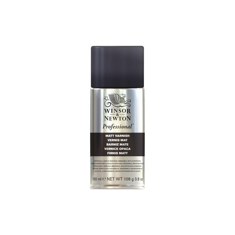 Fine art shop - Matt varnish spray Winsor & Newton for Oil and Acrylic, 400 ml. | totenart.com