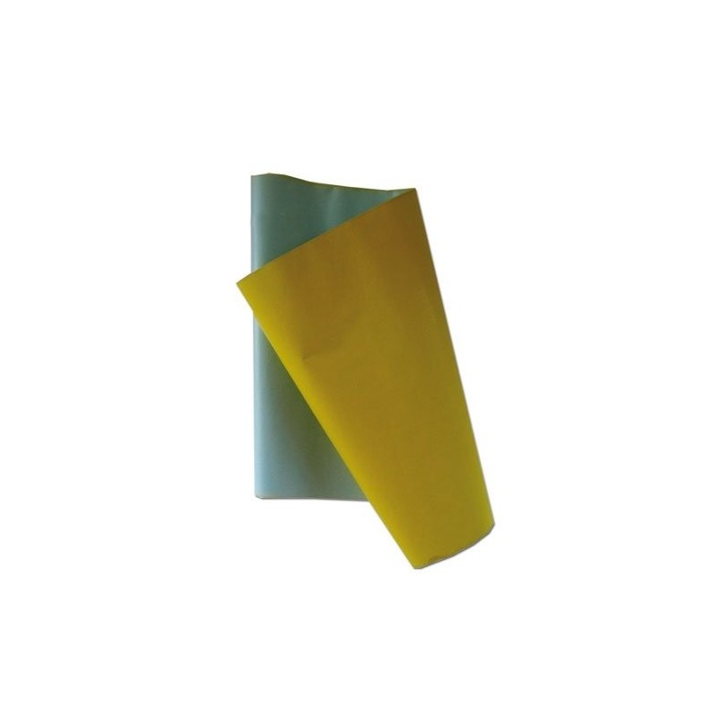 Fine art shop - Yellow carbonpapier 21x33 cm  | totenart.com