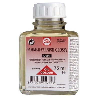 Fine art shop - Bright Damar varnish Talens, 75 ml. | totenart.com