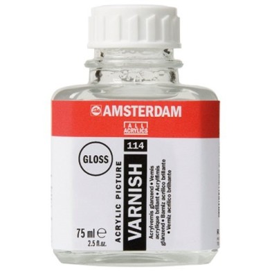 Fine art shop - Glossy acrylic Amsterdam varnish Talens, 75 ml. | totenart.com