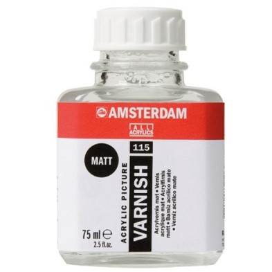 Fine art shop - Matt acrylic Amsterdam varnish Talens, 75 ml. | totenart.com