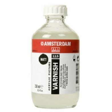 Fine art shop - Matt acrylic Amsterdam varnish Talens, 250 ml. | totenart.com