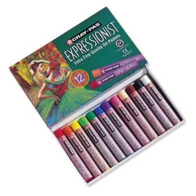  Fine art shop - Oil pastel Sakura Expressionist box 12 colors | totenart.com