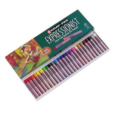  Fine art shop - Oil pastel Sakura Expressionist box 25 colors | totenart.com