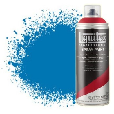 Fine art shop - Liquitex Spray color Bright blue 0570, Liquitex acrylic, 400 ml. | totenart.com