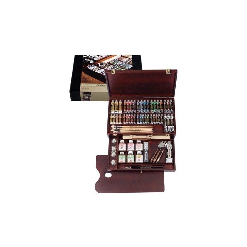 Fine art shop - Excellent oil Rembrandt Wooden box | totenart.com