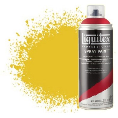 Fine art shop - Liquitex Spray color dark yellow cadmium 0163, Liquitex acrílico, 400 ml. | totenart.com