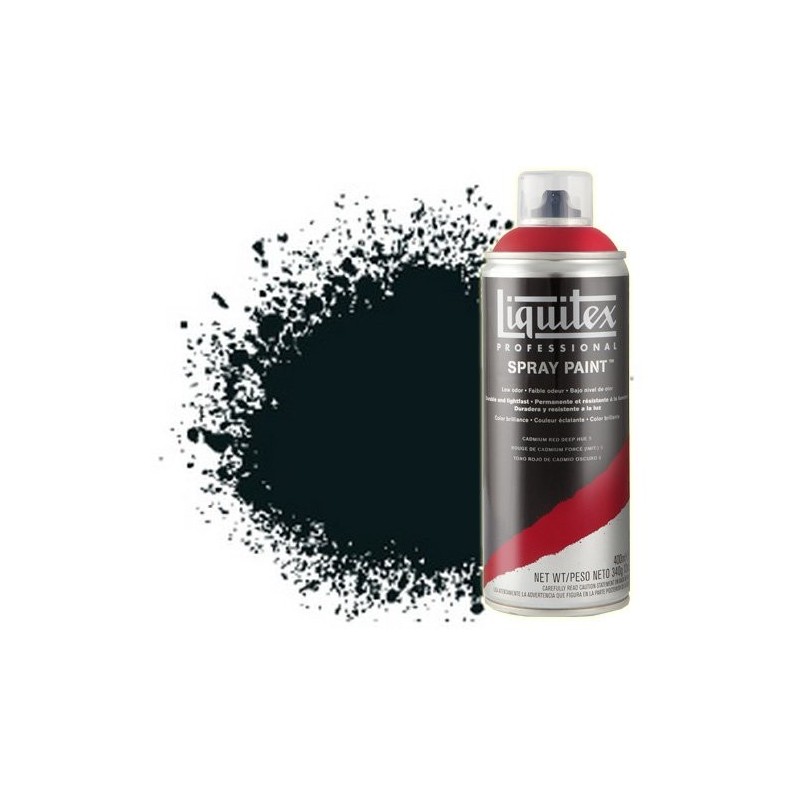 Fine art shop - Liquitex Spray color charcoal black 0337, Liquitex acrílico, 400 ml. | totenart.com