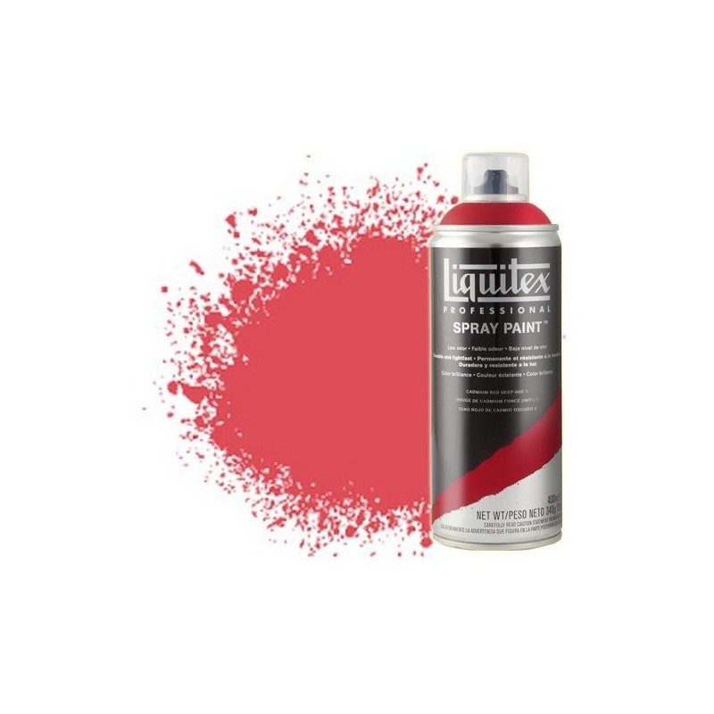Fine art shop - Liquitex Spray color cadmium red medium 5, 5151, Liquitex acrílico, 400 ml. | totenart.com