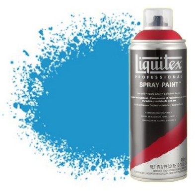 Fine art shop - Liquitex Spray color Cerulean blue 6, 6470, Liquitex acrílico, 400 ml. | totenart.com