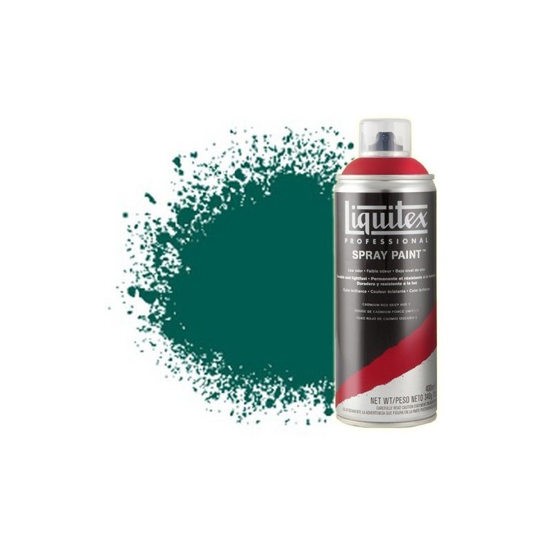 Fine art shop - Liquitex Spray color emerald Green 0450, Liquitex acrílico, 400 ml. | totenart.com