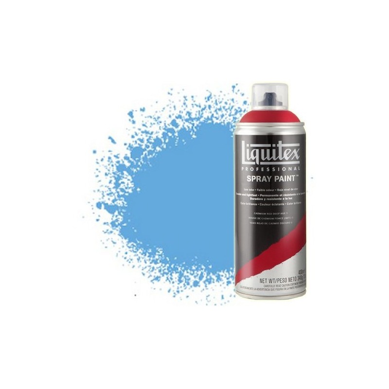 Fine art shop - Liquitex Spray color blue ftalocianina 7 (red color) 7316, Liquitex acrílico, 400 ml. | totenart.com