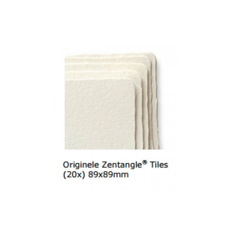 Fine art shop - Estuche Zentangle 20 white papers | totenart.com