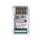 Fine art shop - Zentangle Set 6 uds. | totenart.com