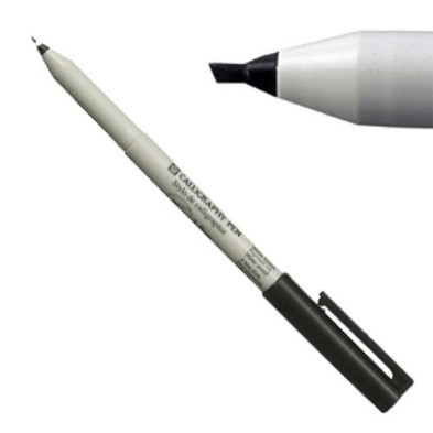 Fine art shop - Black marker Calligraphy pen 2 Sakura | totenart.com
