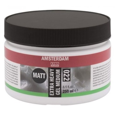 Fine art shop - Matt Extra Heavy Gel 022, Amsterdam 250 ml. | totenart.com