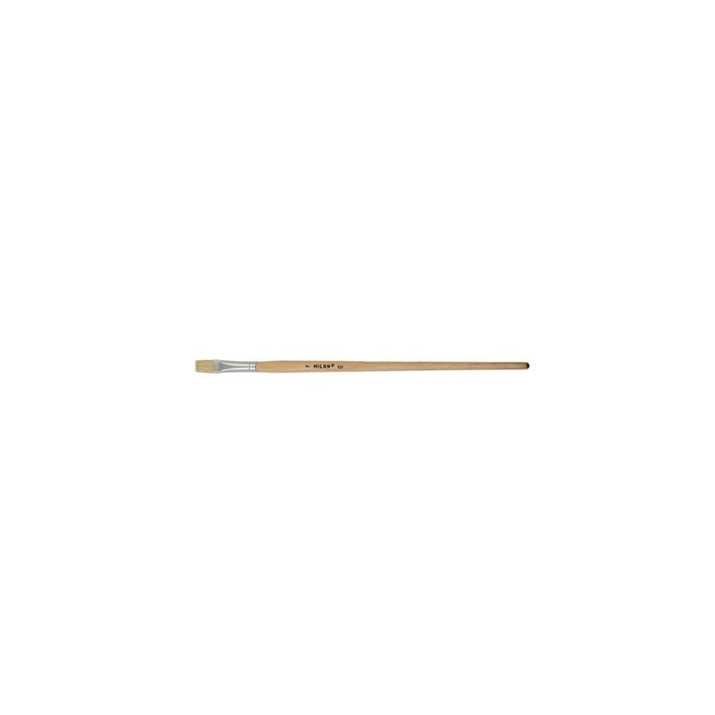 \nFine art shop - Treated bristle brush Milan flat m/l s. 522, n. 10 | totenart.com