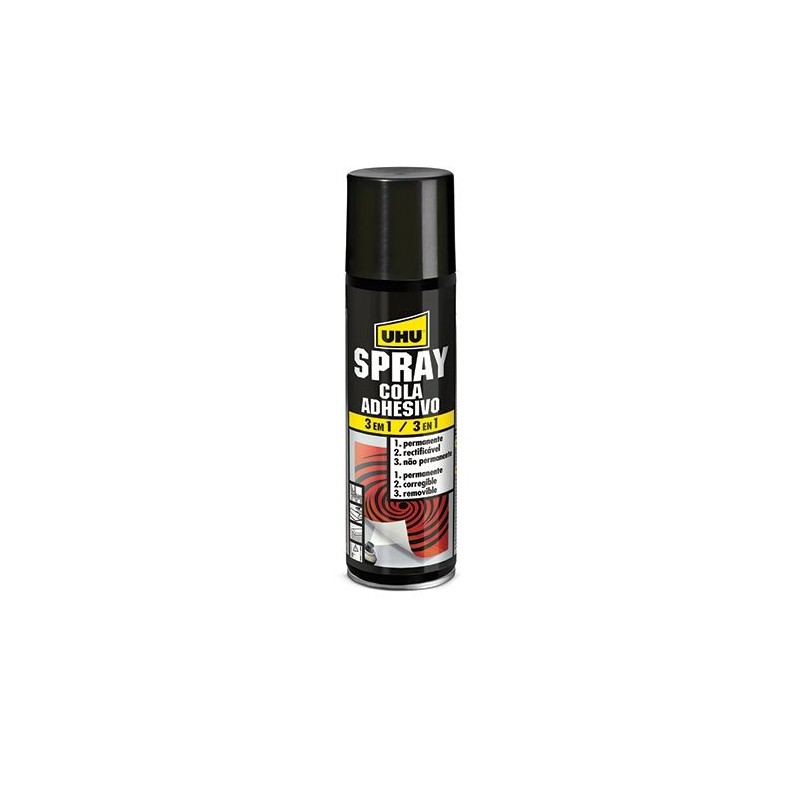 Fine art shop - Adhesivo Spray UHU -Imedio- Reposicionable, 500 ml. | totenart.com