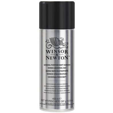 Fine art shop - Matt varnish spray Winsor & Newton for Oil and Acrylic, 400 ml. | totenart.com