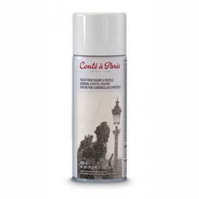 Charcoal and Pastel Fixative, 400 ml.
