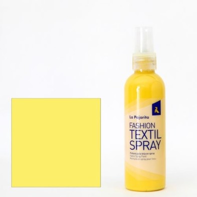 Fine art shop - Textile paint Lemon Yellow 02 SPRAY (100 ml.), La Pajarita | totenart.com