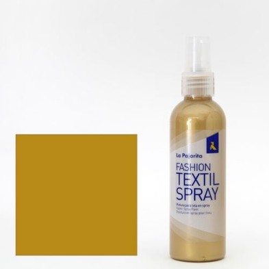 Fine art shop - Textile paint Gold 11 SPRAY (100 ml.), La Pajarita | totenart.com